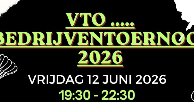 VTO Bedrijven Toernooi 2026